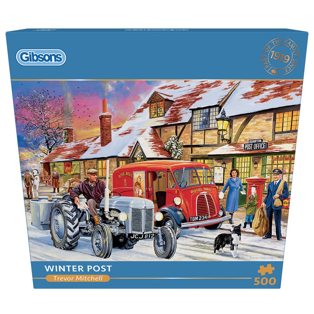 Winter Post Gibsons 500 darabos kirakó puzzle (G - G3159 5012269063769) - puzzlegarden