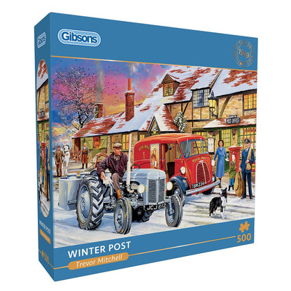 Winter Post Gibsons 500 darabos kirakó puzzle (G - G3159 ) - puzzlegarden