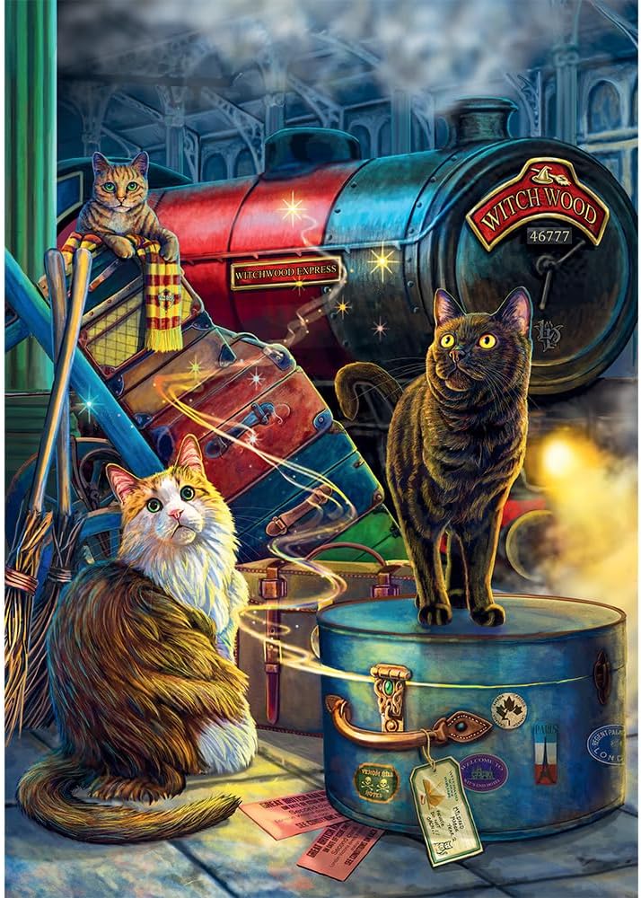 Witchwood Express Trefl 1000 darabos kirakó puzzle (TR - 10897 5900511108972) - puzzlegarden