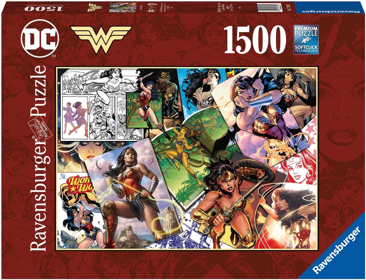 Wonder Woman Ravensburger 1500 darabos kirakó puzzle (RA-17308 4005556173082) - puzzlegarden