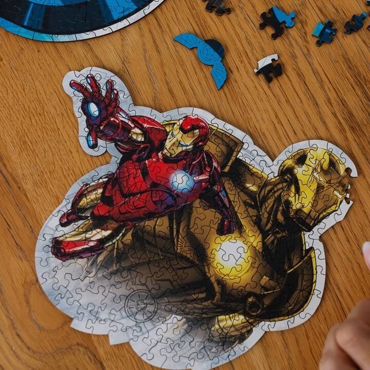 Brave Iron Man 160 darabos Trefl Wood Craft puzzle kirakó (20183)