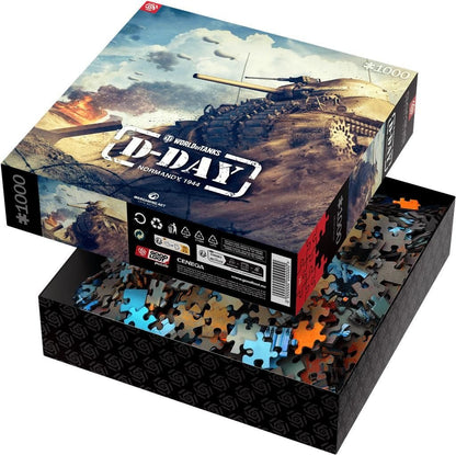 World of Tanks - D - Day, Normandia 1944 Good Loot 1000 darabos kirakó puzzle (GL - 5908305247524 5908305247524) - puzzlegarden