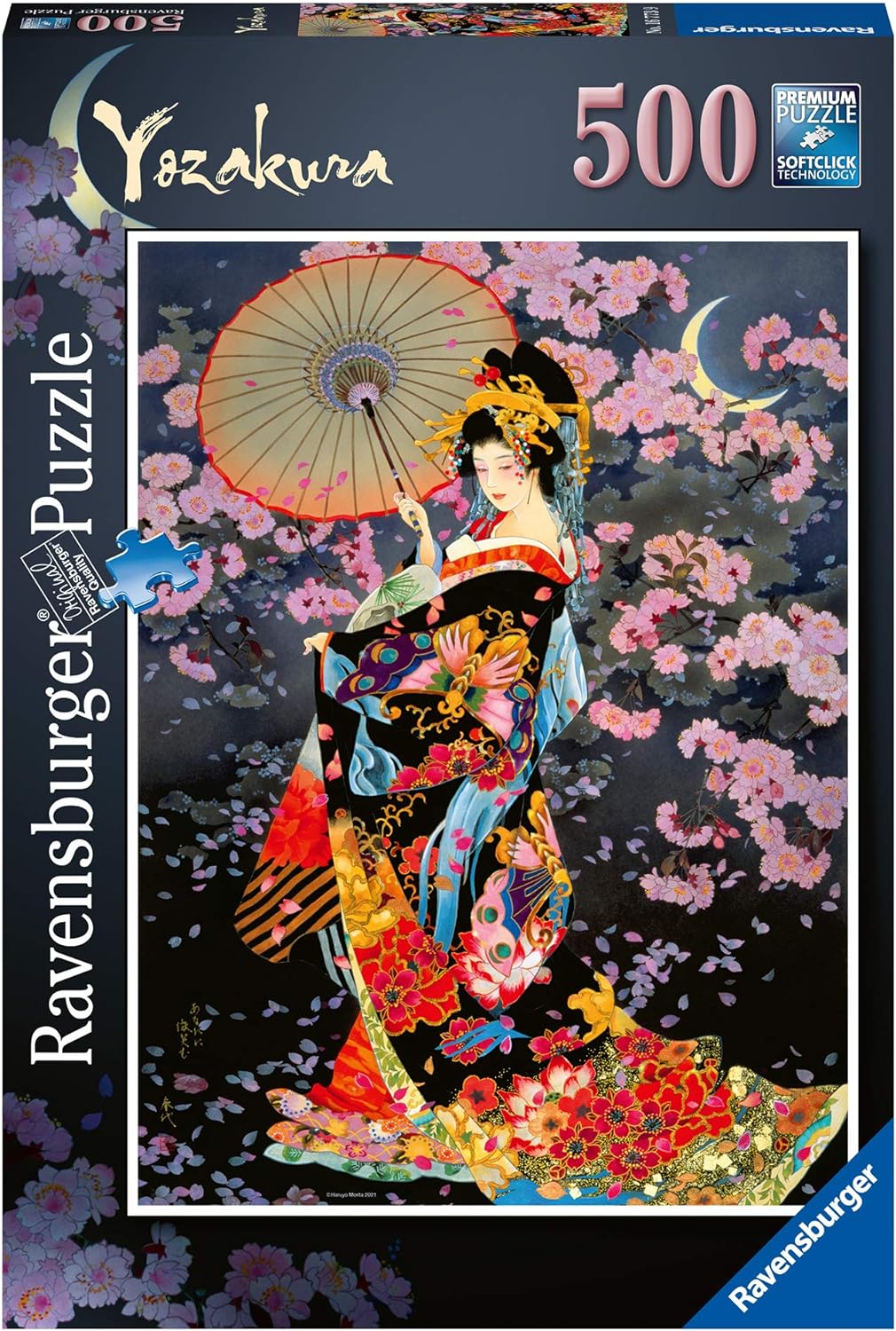 Yozakura Ravensburger 500 darabos kirakó puzzle (RA-16773 4005556167739) - puzzlegarden