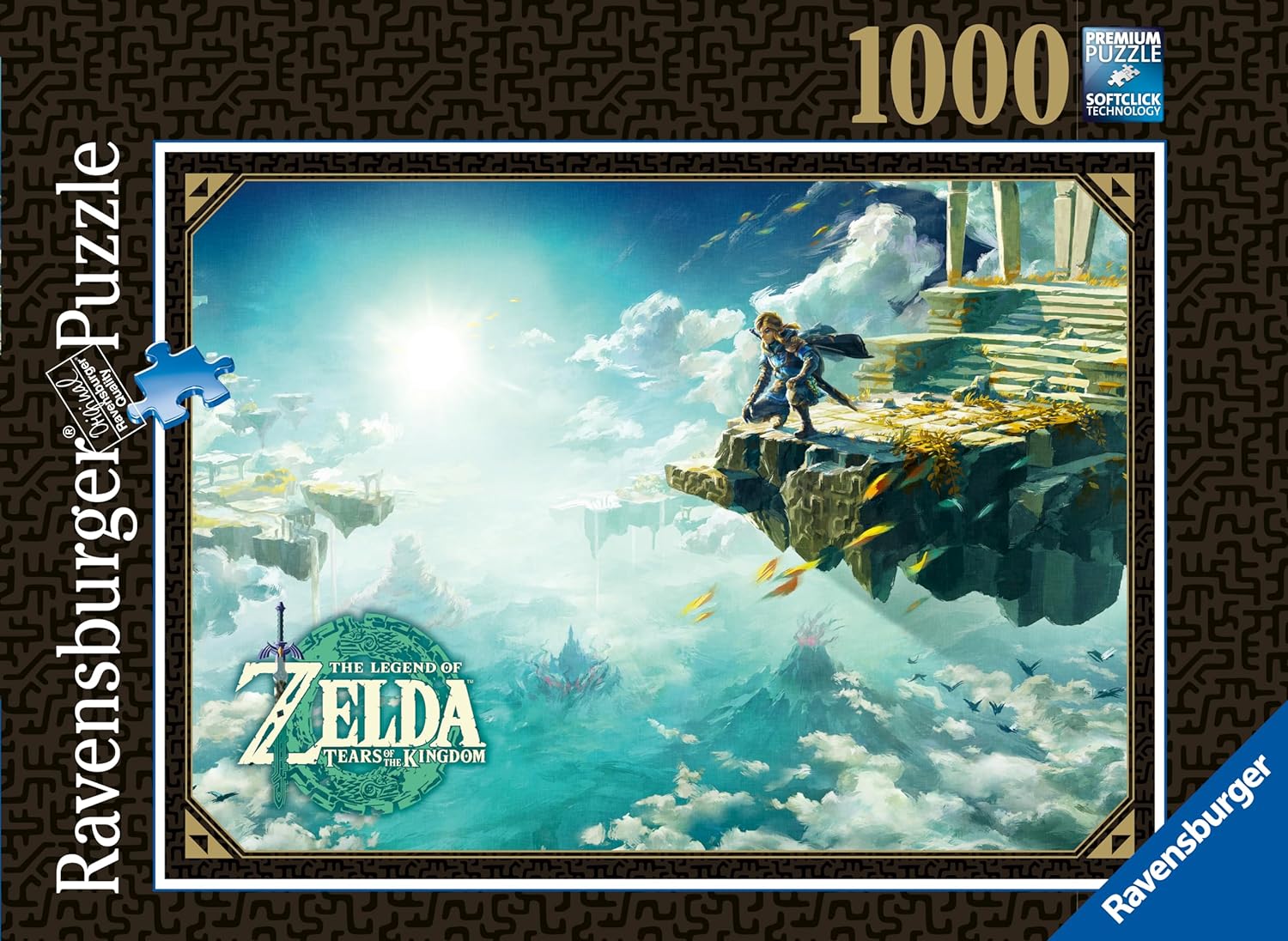 Zelda - The Legend of Zelda Ravensburger 1000 darabos kirakó puzzle (RA-17531 4005556175314) - puzzlegarden