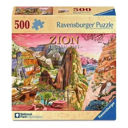 Zion Nemzeti Park Ravensburger 500 darabos kirakó puzzle (RA-12001888) - puzzlegarden