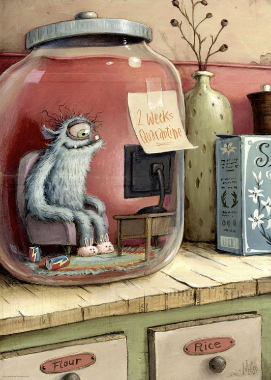 Zozoville - Karanténbefőtt HEYE 1000 darabos kirakó puzzle (HE-29966) - puzzlegarden