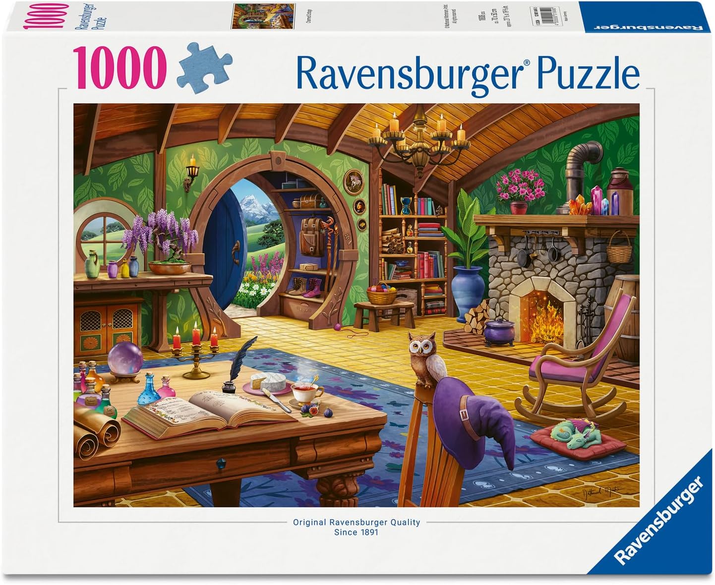 Zsáklak Ravensburger 1000 darabos kirakó puzzle (RA-12001849) - puzzlegarden