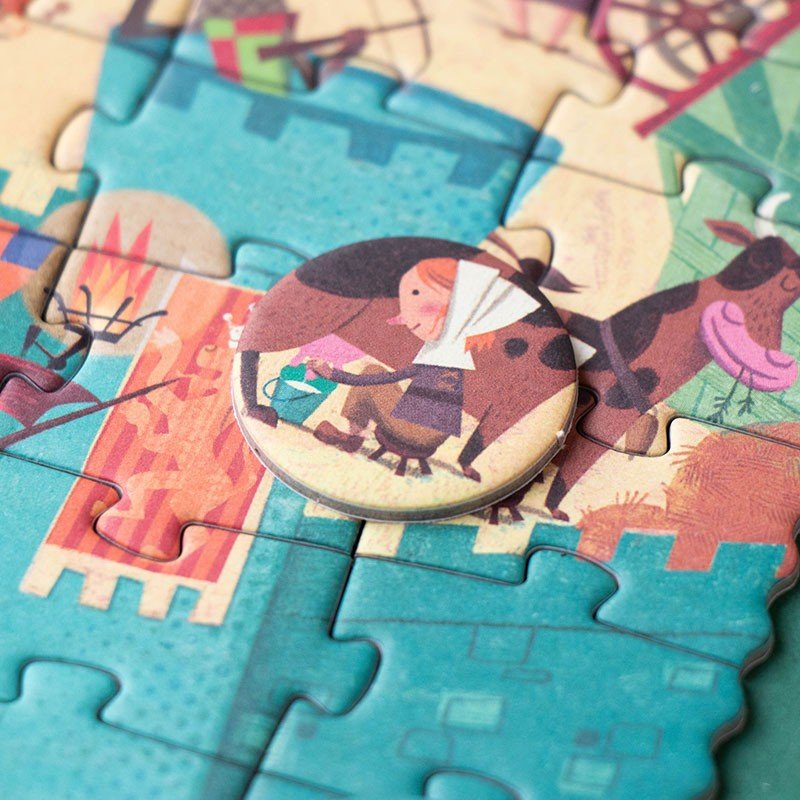 Zsebkirakó – Várkastély Londji 100 darabos kirakó puzzle (LN-PZ614U) - puzzlegarden