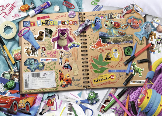 Disney - Pixar Firkafüzet Ravensburger 1000 darabos kirakó puzzle (RA - 19816) - puzzlegarden