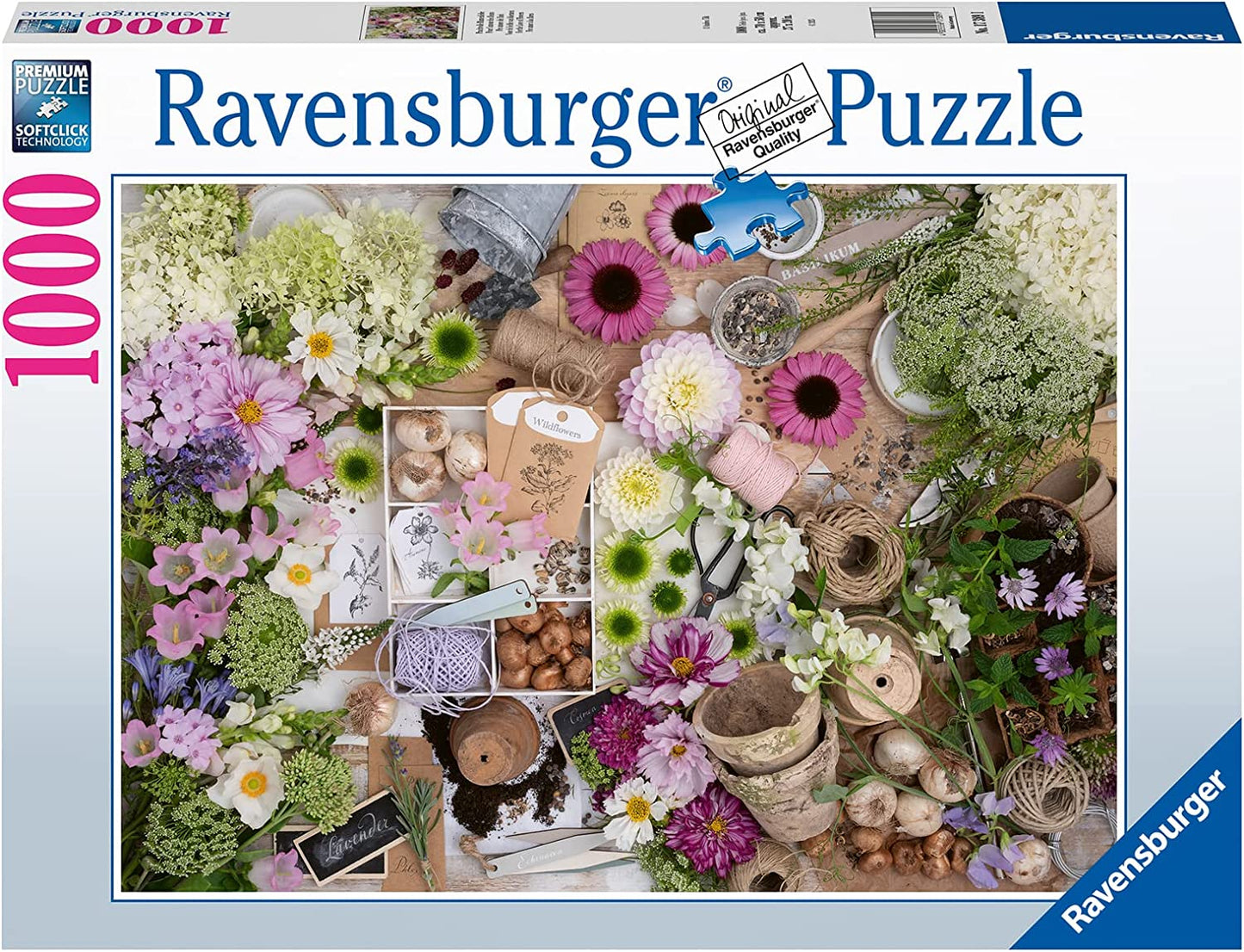 Aki a Virágot Szereti Ravensburger 1000 darabos kirakó puzzle (RA-17389 4005556173891) - puzzlegarden