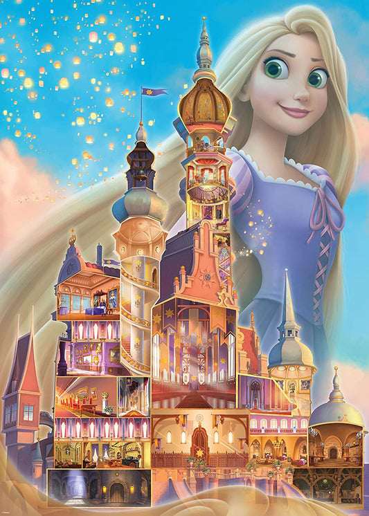 Disney Castle Collection - Aranyhaj Ravensburger 1000 darabos kirakó puzzle (RA-17336 4005556173365) - puzzlegarden
