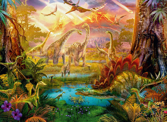 A Dinoszauruszok földje Ravensburger 500 darabos kirakó puzzle (RA-16983 4005556169832) - puzzlegarden