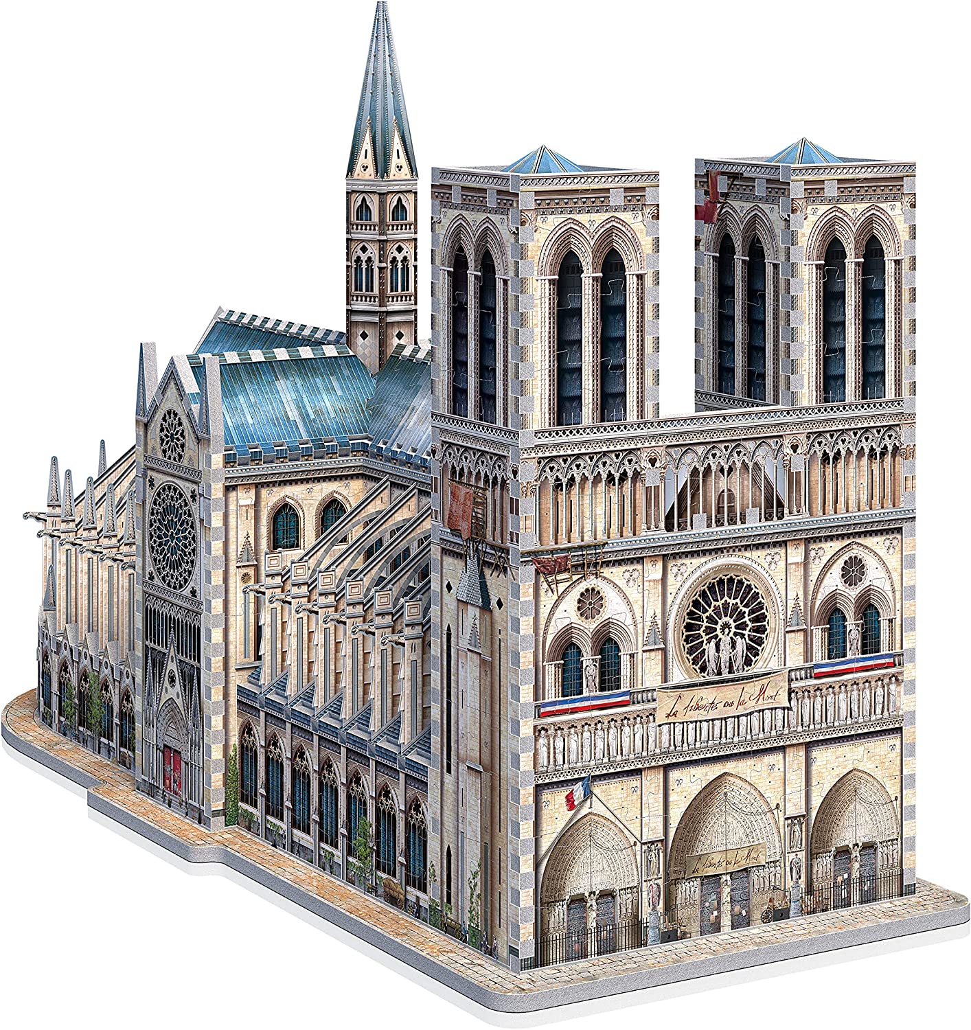 Assassin’s Creed Unity - Notre-Dame - 3D szivacs puzzle Wrebbit3D 860 darabos kirakó puzzle (WP-W3D-2023 665541020230) - puzzlegarden