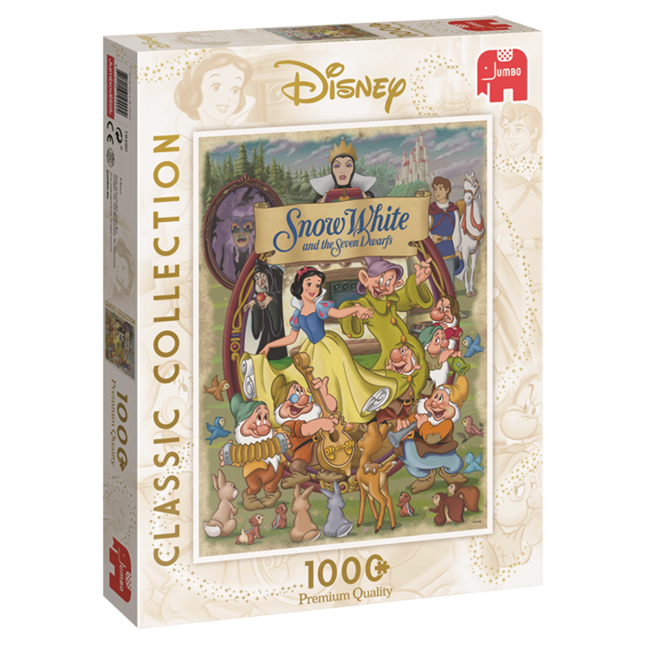 Disney Classic Collection - Hófehérke Jumbo 1000 darabos kirakó puzzle (JU-19490 8710126194904) - puzzlegarden