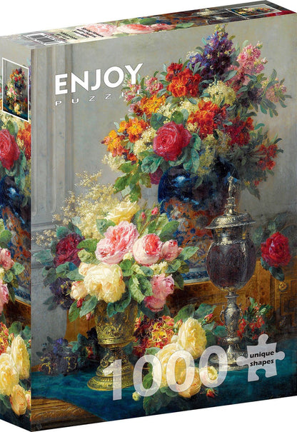 Virágok és Serlegek Enjoy 1000 darabos kirakó puzzle (EN - 1527) - puzzlegarden